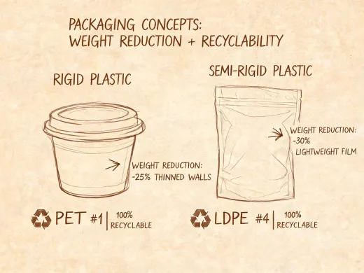 Lightweight packaging concept
