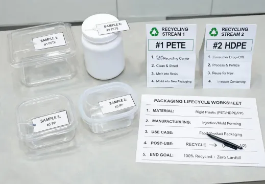 Packaging recovery map